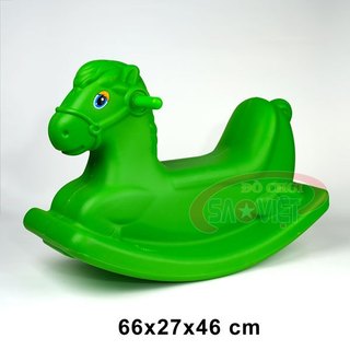 [HỎA TỐC] Bập bênh con NGỰA cho bé chơi ở trung tâm tiêm chủng VNVC S04NA01C Đồ Chơi Sao Việt