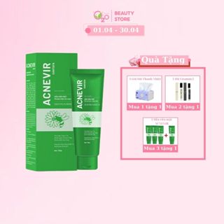 Sữa rửa mặt ACNEVIR SANTAFA làm sạch da từ sâu bên trong, chiết xuất keo ong xanh