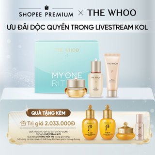 KOL x Whoo x Bộ tinh chất tự sinh chống lão hóa thế hệ thứ 4 THE WHOO Bichup Ultimate Recovery Youth Serum