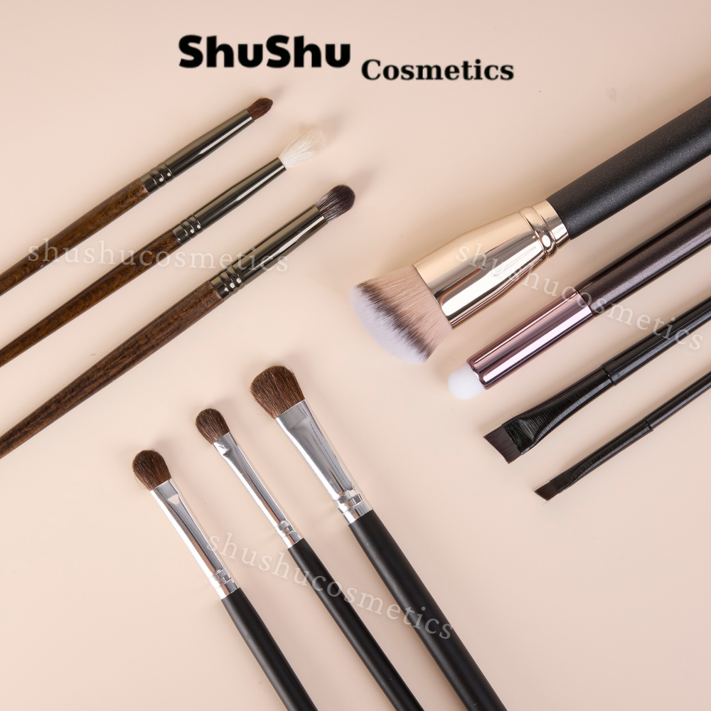 Bộ Cọ Trang Điểm 10 Cây Tổng Hợp OVW Bộ Cọ Makeup Cơ Bản Cho Người Mới Bắt Đầu Tặng Kèm Túi SHUSHU COSMETICS