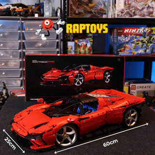 Mô Hình Lắp Ráp Technic | Siêu Xe Ferrari DAYTONA SP3, Mô Hình technic tỷ lệ 1:8 3778 PCS | BẢN ĐẸP CHI TIẾT