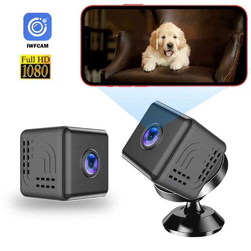 Camera Wifi Mini W10 Camera Mini Wifi iWFCam 1080P Camera HD Mini Không Dây Wifi Có Phát Hiện Chuyển
