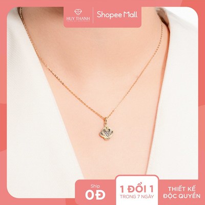 Mặt Dây Chuyền Vàng 14k MDZ026 Huy Thanh Jewelry