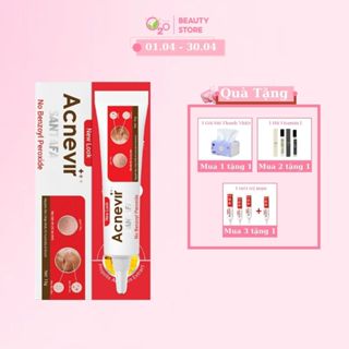 Kem Chấm mụn ACNEVIR Santafa đỏ - Chuyên dùng cho mụn cám, mụn đầu đen