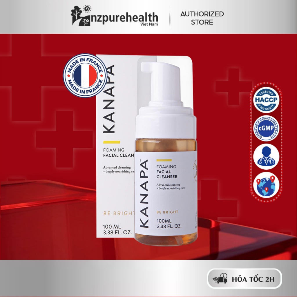 Sữa rửa mặt Xtend-Life Kanapa Foaming Facial Cleanser (100ml)