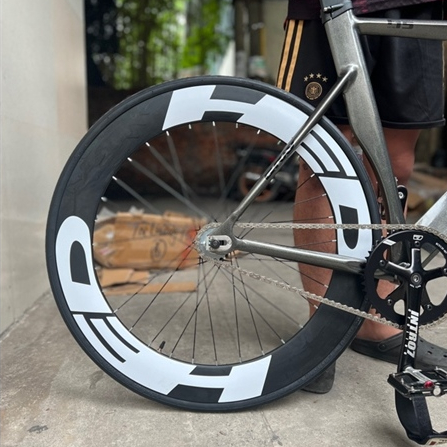 Tem dán decal vành xe đạp Fixed Gear bánh 4cm 7cm HED, FF, TOKYO 700c