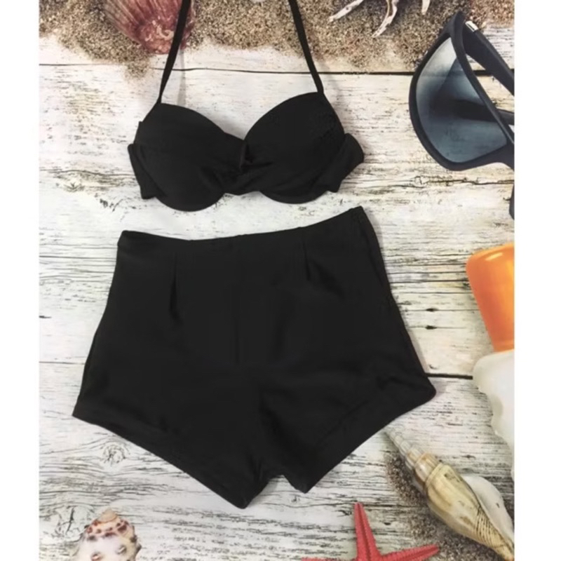 Bikini áo ngực chéo giữa
