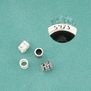 [S925] Charm bạc trụ bông hoa - MH237 MOCHUONG JEWELRY