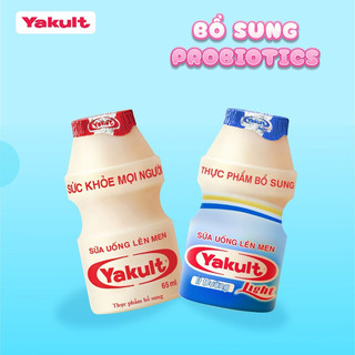  Lốc 25 chai x 65ml Yakult sữa chua uống lên men   hoả tốc HCM  