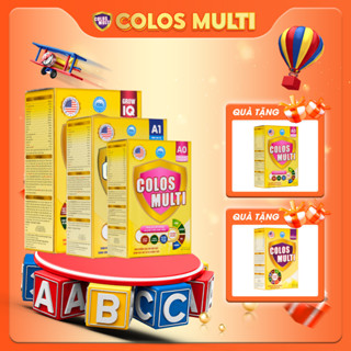 Combo 3 hộp sữa non Colosmulti giúp tăng cân, ăn ngon: Pedia, A0, A1, Grow IQ, Biotic, Pedia Gold