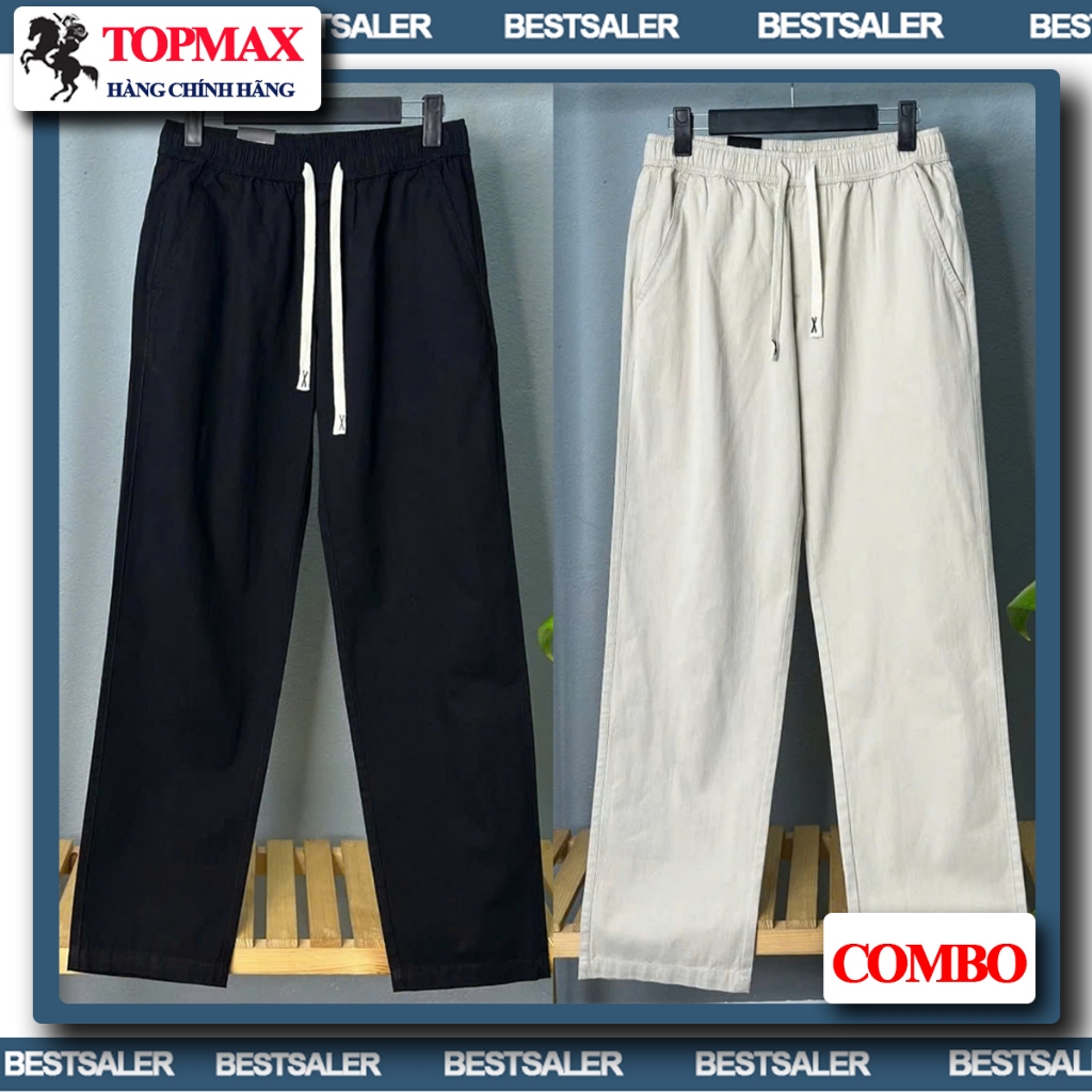  COMBO Quần Đũi Dài Chun Nam TOP Max,chất đũi linen sợi tre cao cấp,form suông ống rộng mềm mịn. 