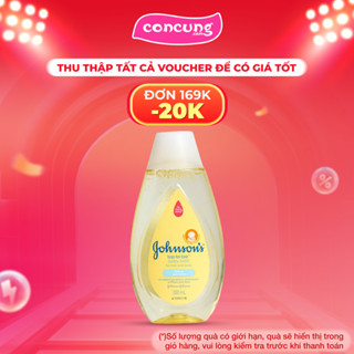 Sữa tắm gội toàn thân Johnson Baby cho bé 200ml (Bao bì mới)