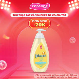 Sữa tắm gội toàn thân Johnson Baby cho bé 500ml (Bao bì mới)