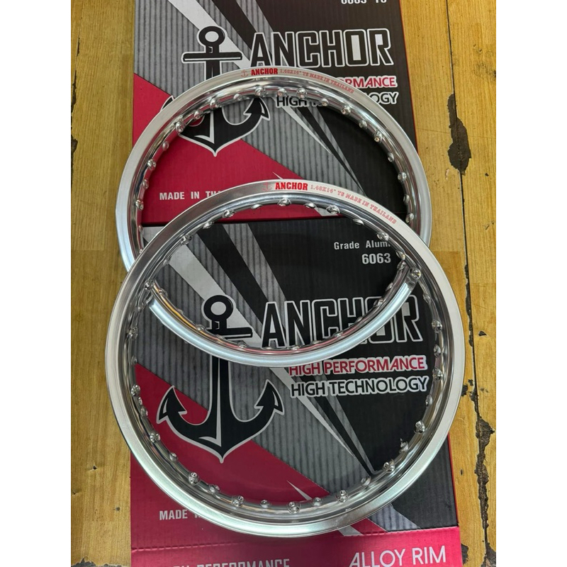 Niềng ANCHOR chính hãng Thái lan bản 1.4-1.6 có đẩy đủ màu.