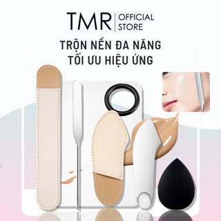 Khay Tán Kem Nền TMR SP304 Khay Trộn Kem Nền Bằng Thép Không Gỉ, Bẳng Trộn Cho Lớp Nền Mỏng Mịn