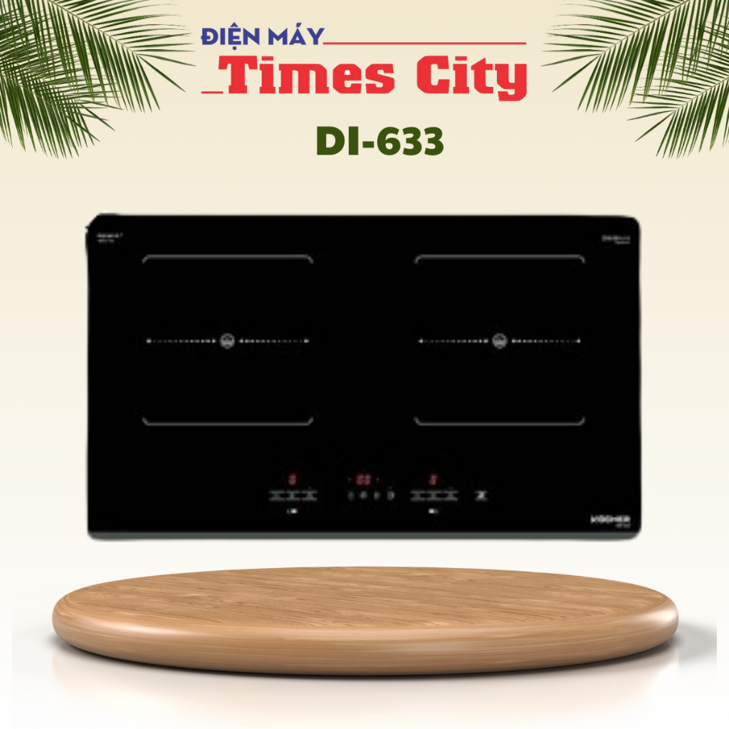 Bếp từ đôi Kocher DI-633 công suất 4000W