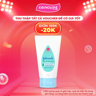 Kem dưỡng da mặt và cơ thể chưá sữa và tinh chất gạo (Tuýp) Johnson baby (50gr)