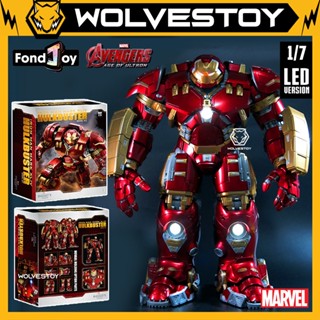 Mô Hình Fondjoy Toys Marvel Avengers Age of Ultron Hulkbuster Iron Man MK44 1/7 Model Kit 45cm