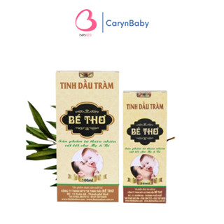 (Chính hãng tem Cty) Tinh dầu tràm Nguyên Chất Bé Thơ Cao Cấp chai vàng 50ml & 100ml dầu tràm Huế cho bé