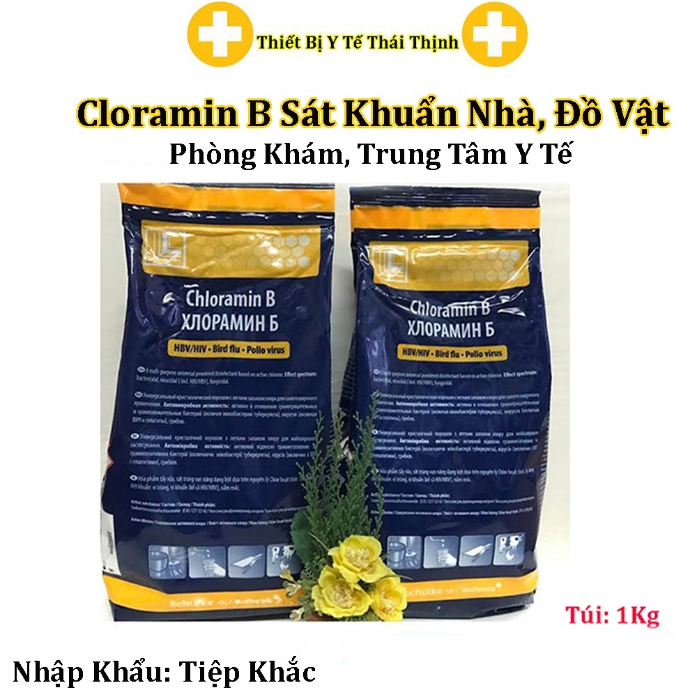 Cloramin B Sát Khuẩn Nhà, Đồ Vật,Phòng Khám, Trung Tâm Y Tế