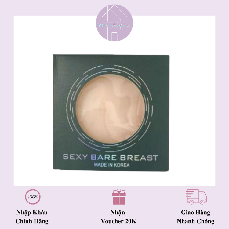Miếng Dán Ngực Silicon  Sexy Bare