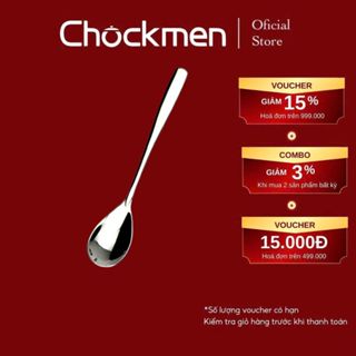 Set Thìa Sữa Chua KINSGEM By CHOCKMEN INOX 18/10 Cao Cấp Muỗng Ăn Bé Muỗng Flan Thìa Cà Phê Thìa Ăn Bánh