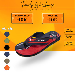 Dép Thái Lan nam quai xỏ ngón ADDA 2535 chất cao su mềm hỗ trợ đổi trả hàng nếu không vừa size