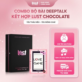 Combo bộ bài tình yêu Boardgame kết hợp Socola Tình Yêu Lust Chocolate I quà tặng cặp đôi, quà tặng người yêu