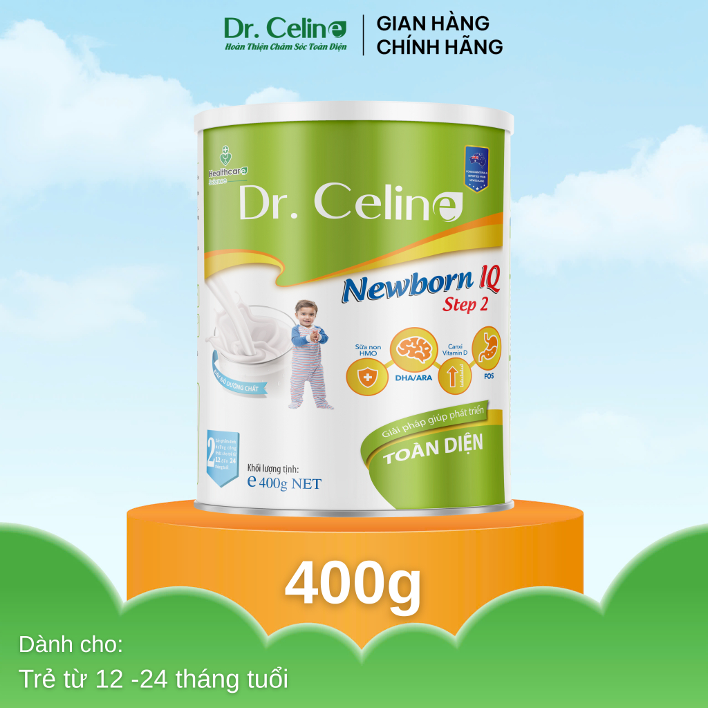 Thực phẩm bổ sung Dr. Celine Newborn IQ Step 2 12-24 tháng tuổi