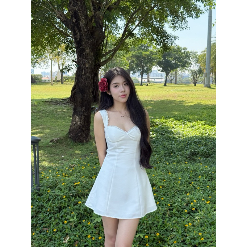 Váy hai dây dáng xòe - Lila Dress - APRILLE