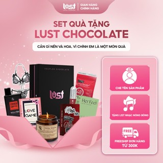Set quà tặng Socola tình yêu Lust Chocolate l Quà tặng couple , quà tặng bạn gái, quà kỷ niệm, quà tặng vợ chồng
