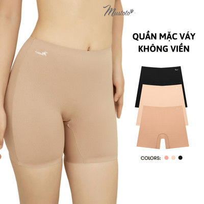 Quần Lót Đùi Nữ Mustoto Trơn Mặc Váy Thoải Mái Cassia (MQ25)