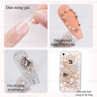 [LOẠI 1] Keo đính đá, keo dán móng giả MXBON 7gr cao cấp siêu dính,bền dụng cụ làm móng tay chuyên nghiệp nail