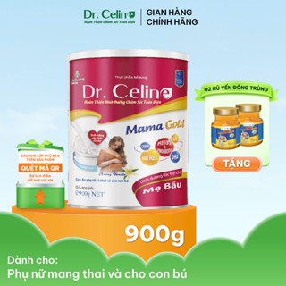 SỮA BẦU GIẢM TỈ LỆ DỊ TẬT ỐNG THẦN KINH Ở TRẺ SƠ SINH - Dr. Celine Mama Gold 900g