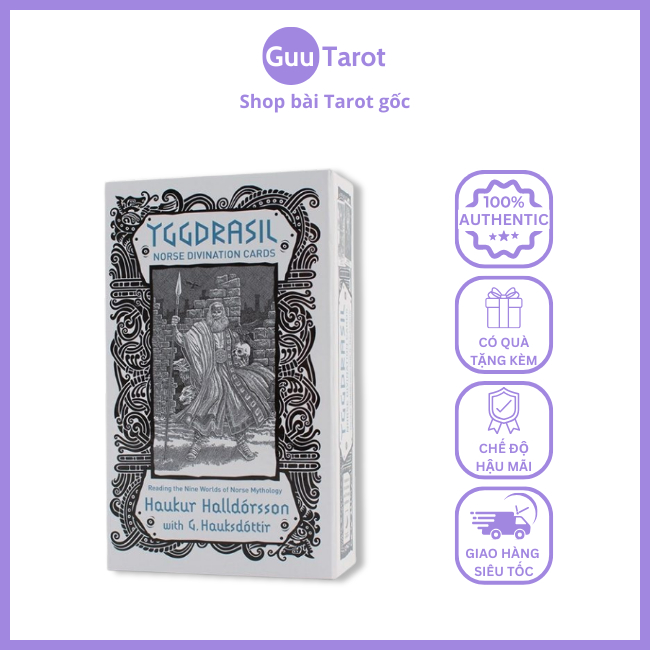 Bộ Bài Yggdrasil Norse Divination Cards (Guu Tarot Shop)