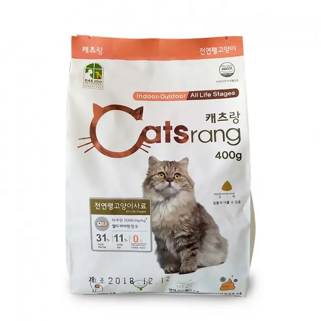 Hạt cho mèo Hàn Quốc CATSRANG 400g