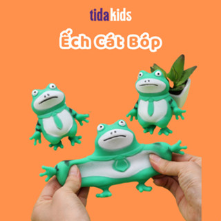 Ếch Bóp Mềm ⚡ HOT TREND ⚡ Squishy Mochi Lợn Hồng Cute, Đồ Chơi Xả Stress Dễ Thương Xua Tan Căng Thẳng, TiDa Kids Shop
