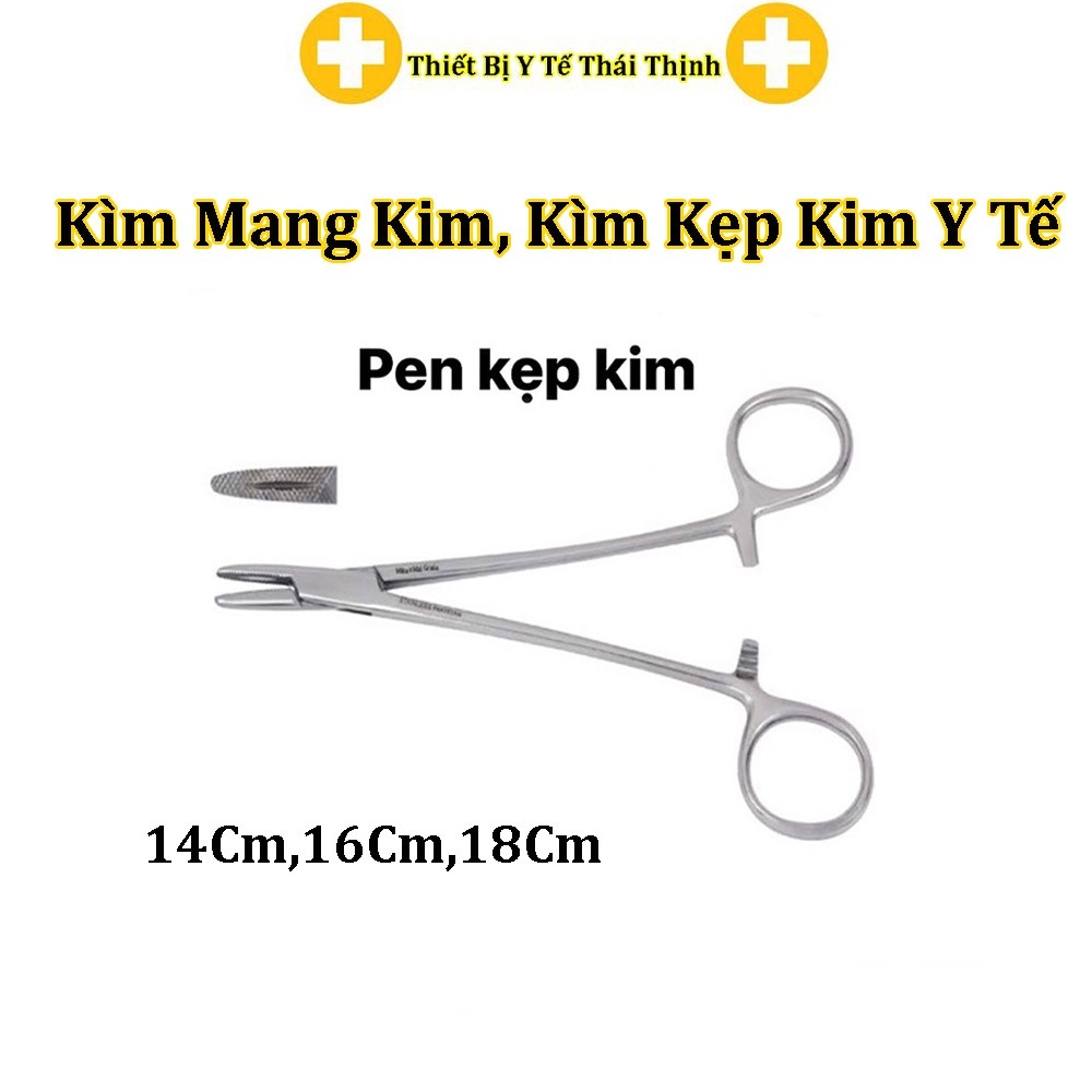 Kìm Mang Kim, Kìm Kẹp Kim Y Tế 14,16,18Cm
