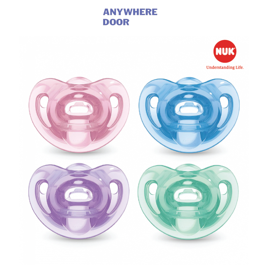 Ti giả NUK Sensetive Silicone