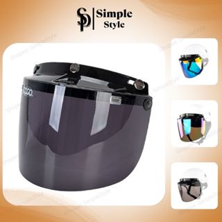 Kính BOGO, Kính BOGO KLT A36 Gắn Nón Bảo Hiểm – Phù Hợp Cho Nón 3/4 và Nón 1/2