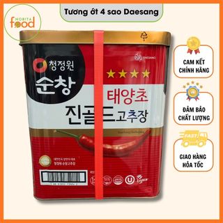 Tương Ớt 4 Sao Daesang Hàn Quốc 14kg thùng lớn chính hãng