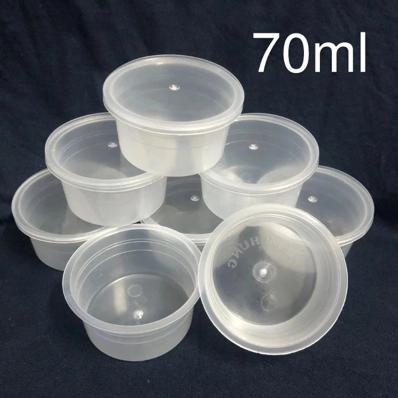 [Giá sỉ] Combo 50 hũ bánh Flan kèm nắp loại lớn [ 70ml ] [loại dày][Nhựa Gia Hân][GIÁ RẺ VÔ ĐỊCH KHI