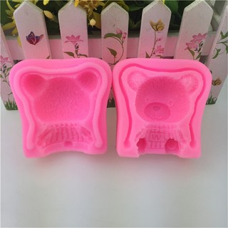 Khuôn silicon- Gấu trắng PVN986