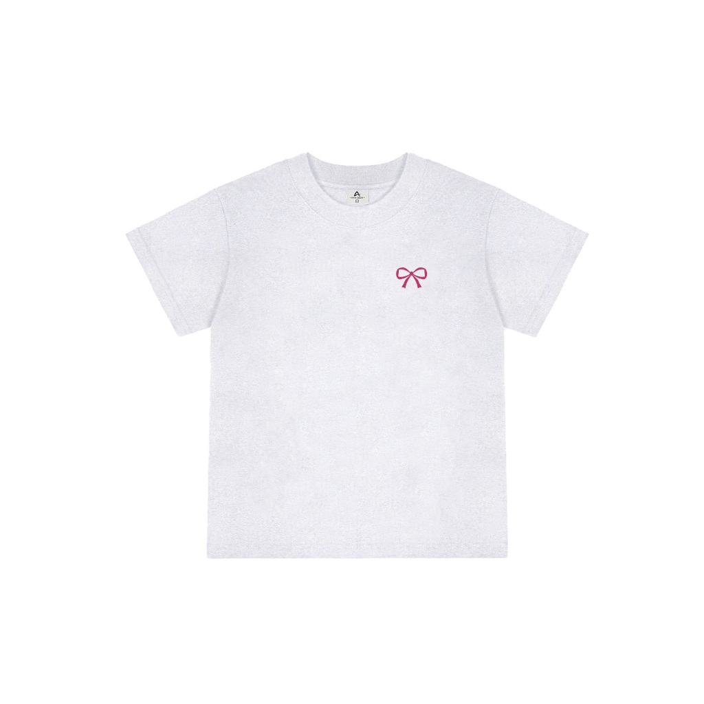 Áo thun Baby Tee Local Brand Amee Studio/ Ribbon Bow 100% Cotton 250gsm | BigBuy360 - bigbuy360.vn