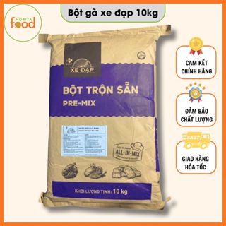 Bột gà xe đạp 10kg CJ Food chiên giòn, trộn sẵn, chuẩn vị KFC
