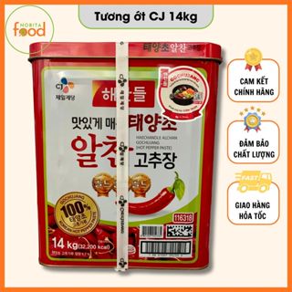 Tương ớt CJ 14kg nhập khẩu Hàn Quốc nhà hàng, quán ăn vặt