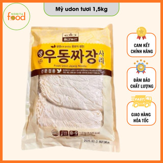 Mì udon tương đen tươi, Fresh Udon Jajang Noodle Hàn Quốc 1,5kg