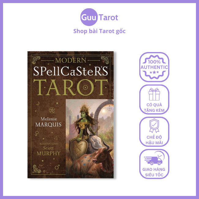 Bộ Bài Modern Spellcaster's Tarot (Guu Tarot Shop)
