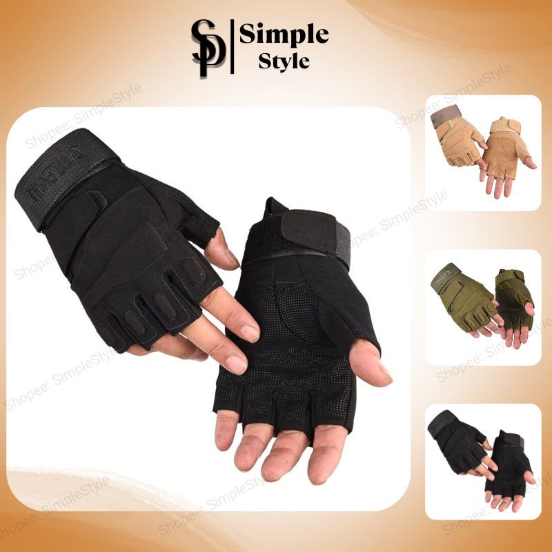 Găng Tay Xe Máy, Đi Phượt Battle Wolf Cụt Ngón Cao Cấp – Dành Cho Đi Phượt Và Du Lịch