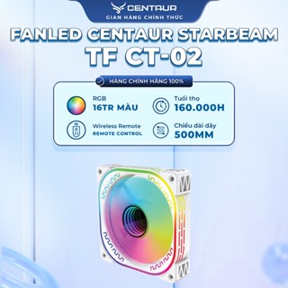 [ĐỘC QUYỀN] Quạt Tản Nhiệt RGB Centaur TF-CT02 - Fan Led PC 500mm, 16Tr Màu, Tuổi Thọ 160.000H, Tản Nhiệt Case Máy Tính